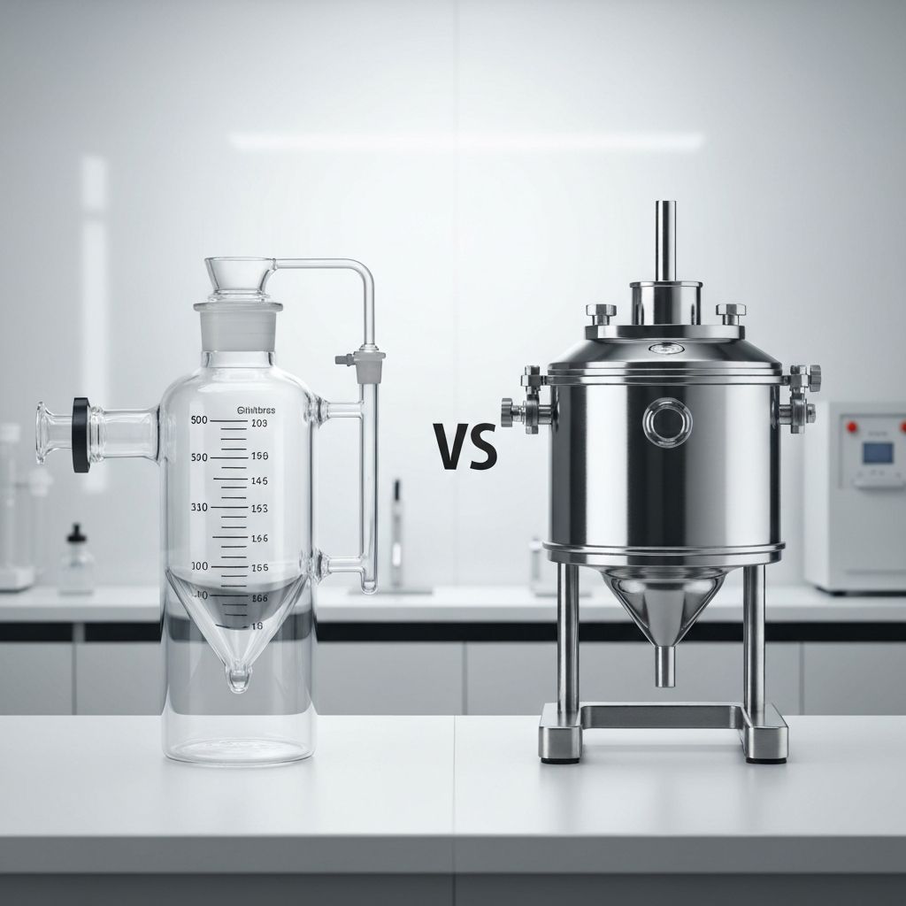 Glass vs. Stainless Steel Reactors: How to Match Vessel Material to Your Chemical Process